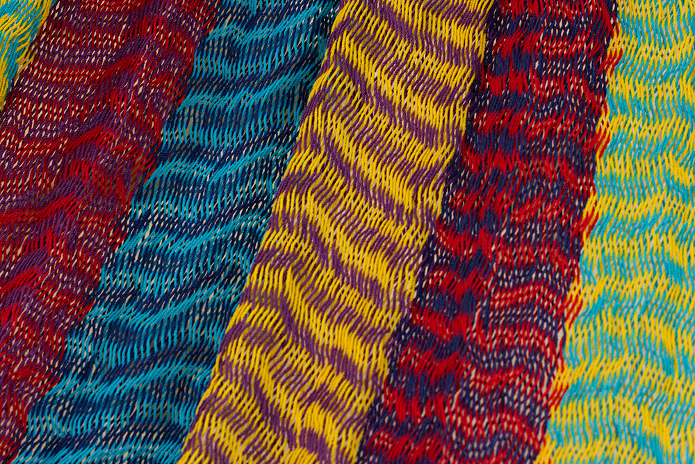 Mayan Legacy Extra Large Cotton Mexican Hammock in Colorful Confetti Design
