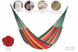 Imperial-Colored Queen Size Cotton Mexican Hammock by Mayan Legacy - Side View