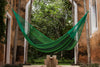 Mayan Legacy King Size Cotton Mexican Hammock in Jardin Colour