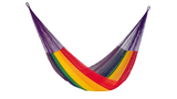 Rainbow-Colored Mayan Legacy Queen-Size Cotton Hammock for Ultimate Comfort