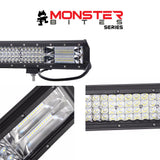 28-Inch Philips Quad Row LED Light Bar with Combo Beam for 4x4 Off-Road Vehicles