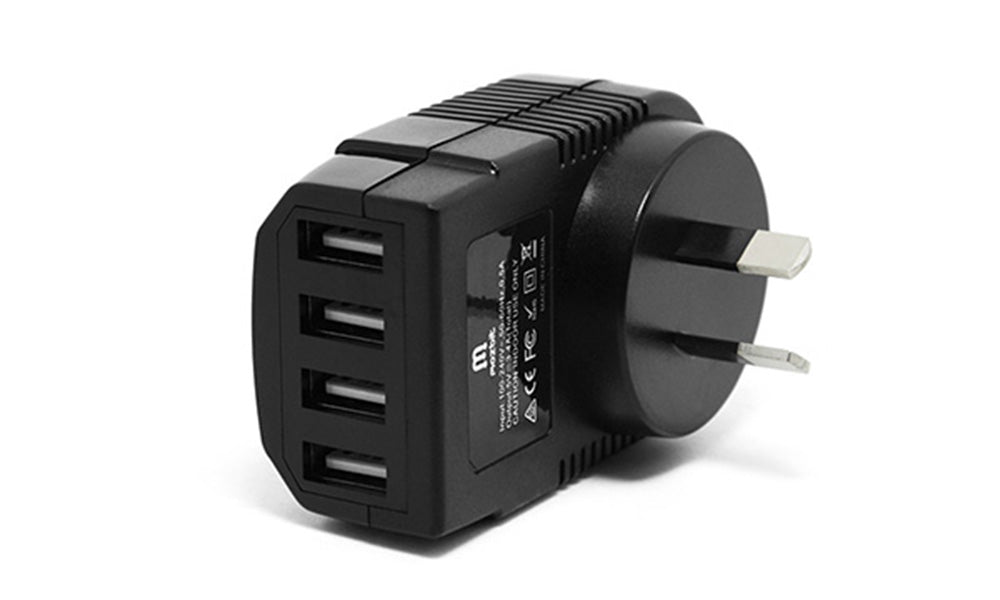 Mozbit 3.4A Multi-Device USB Wall Charging Station