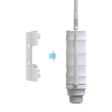 WAVLINK AC1200 Outdoor Gigabit Wi-Fi Range Extender with Enhanced Long-Range Performance - Top-Down View