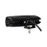 20W 6-Inch LED Offroad Work Light Bar - Ultra Flood Beam, Dual Lamp Set - 45-Degree Angle