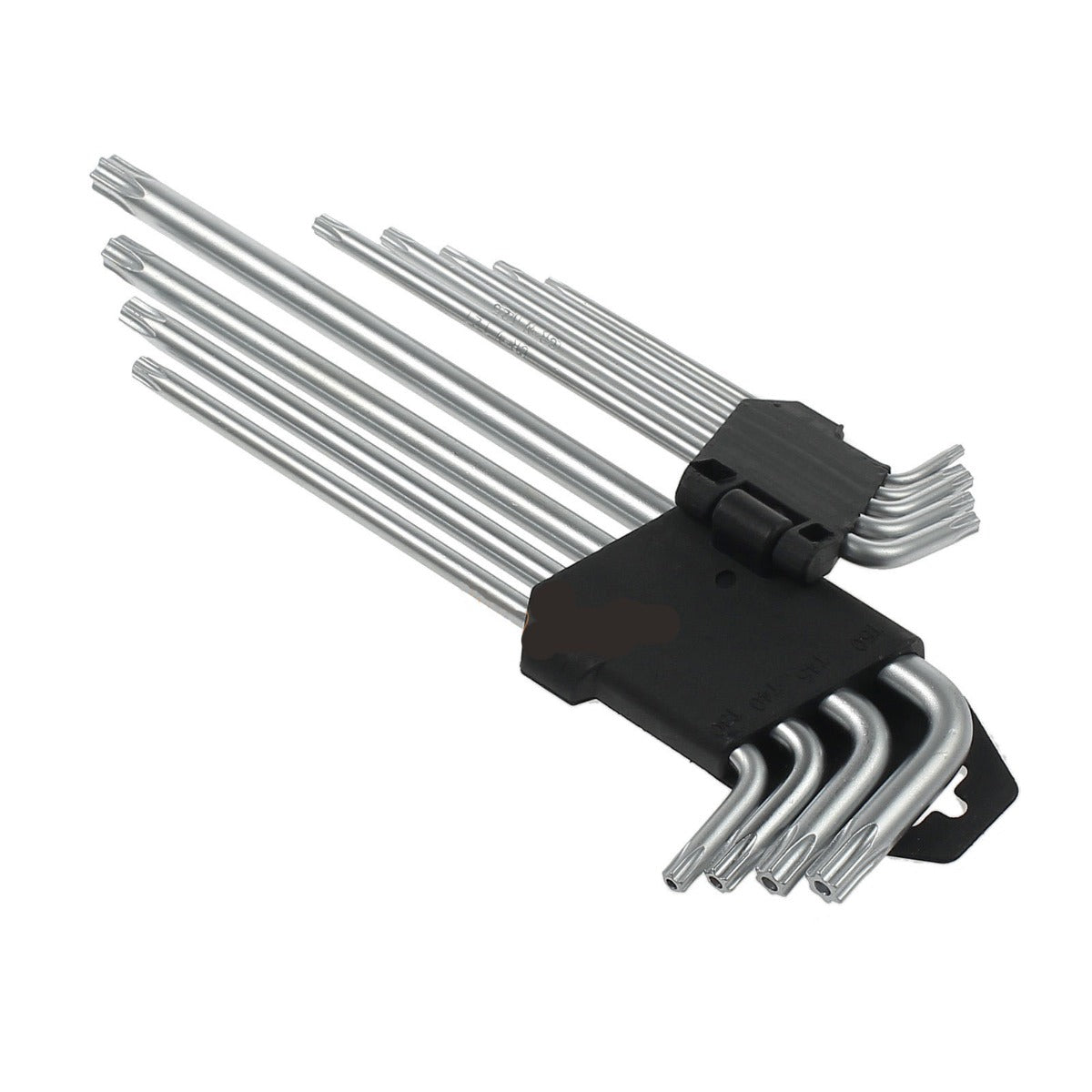 9-Piece Long Torx Star Allen Key Set with T10-T50 Sizes