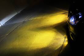 2-Pack 4-Inch Yellow LED Flood Light Bar for Offroad, Boat, Truck, and Work Applications