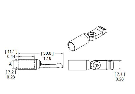10-Pack of Authentic 50AMP Anderson Plug Connectors for Caravan, Trailer, and Solar Use - 6AWG SB50