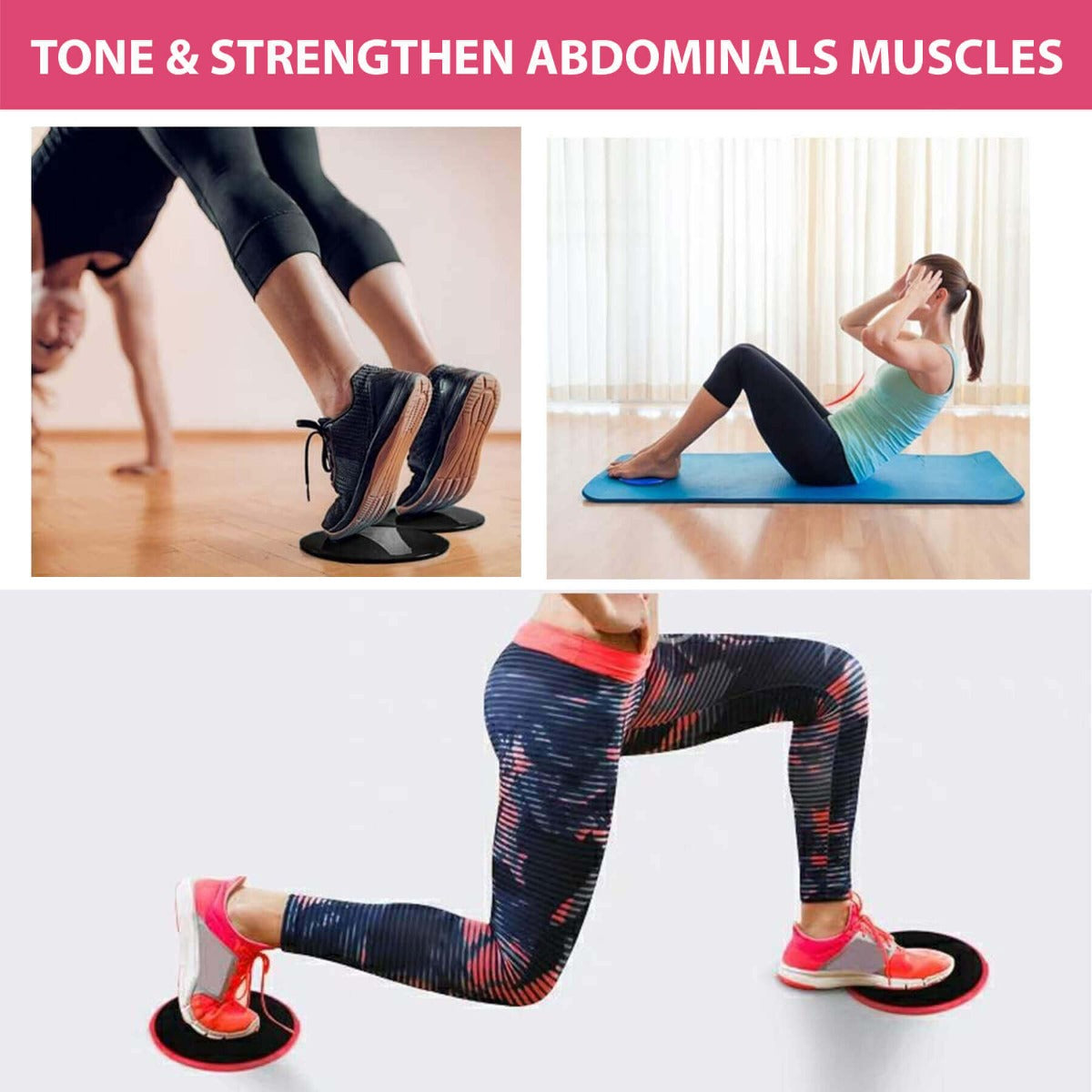 Ultimate Core Strength & Resistance Training Bundle with Sliders, Bands, and Massage Ball
