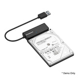 Compact USB 3.0 to SATA Adapter for 2.5 SSD/HDD - Simplecom SA205